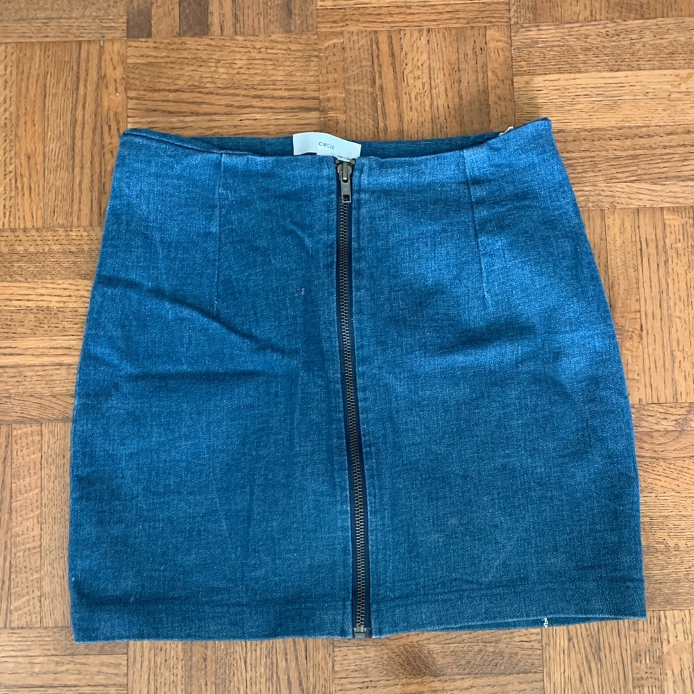 Denim skirt